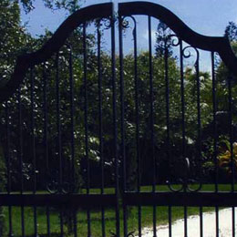 Custom Iron Gate in Sarasota Florida