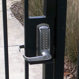 Keyless Entry gate in Sarasota Florida