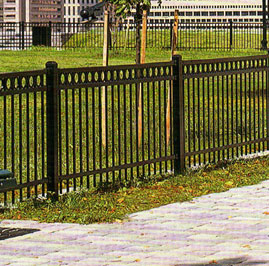 Custom fence in Casey Key Florida