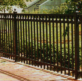 Custom iron fence in Anna Maria Island Florida