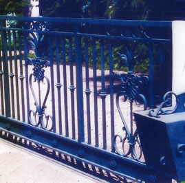 Custom fence in Siesta Key Florida