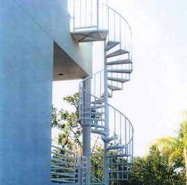 Spiral Stairs in Anna Maria Island Florida